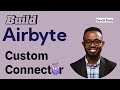Create Your Own Custom Connectors With Airbyte: Step by Step Guide!