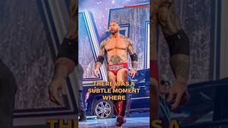 Batista botches entrance at WrestleMania 35 #wwe #shorts