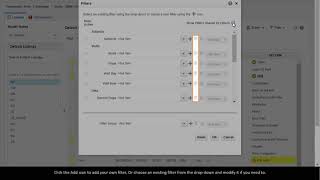 DMW   Filter data and discrepancies