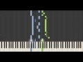 Yann Tiersen - Comptine n.9 (Synthesia Tutorial)