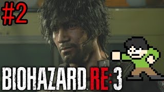 【実況】追跡者の恐怖！バイオハザードRE3をツッコミ実況Part2