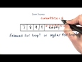 Sum Scores - Intro to Java Programming