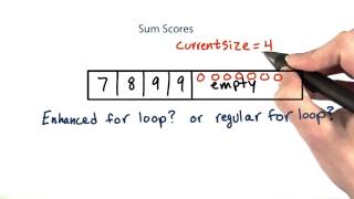 Sum Scores - Intro to Java Programming