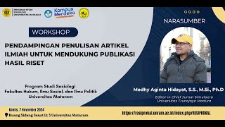 WORKSHOP SOSIOLOGI UNIVERSITAS MATARAM