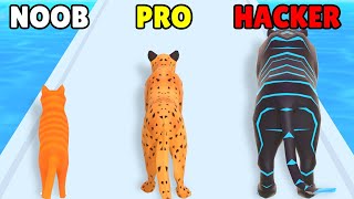 NOOB vs PRO vs HACKER in Cat Evolution