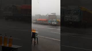 Today, heavy rain at Birpara.