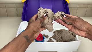 Kinetic Sand Folding Sandbox: Fun, Mess-Free Sensory Play for Kids! 🎉 Perfect Gift Idea! 🎁