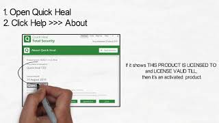 How to check if your Quick Heal product is registered or not