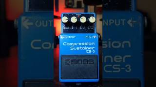 Boss CS-3 Compression Sustainer S/N: IF74300 MIT (used) #bosspedals #guitareffect #guitareffect