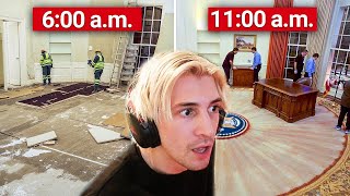 What Happens Inside the White House on Inauguration Day | xQc Reacts