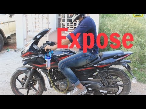 pulsar 220 F-2017 real mileage