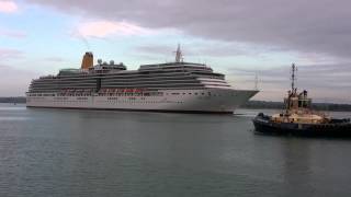 Arcadia arrives at Southampton  28.6.15