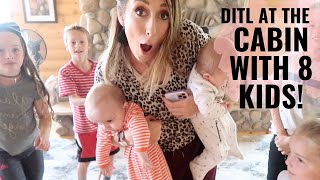 A day at the cabin with 8 kids! Routine, schedule, chores, meals + more! Jordan Page Family