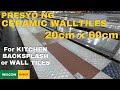 PRESYO NG CERAMIC WALL TILES 20CM X 60CM for KITCHEN BACKSPLASH sa Wilcon