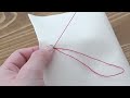 【きれいにつけられる！】スナップのつけ方【スナップボタン／ゼッケン／ポーチ／ハンドメイド／how to sew snap buttons on fabric.】