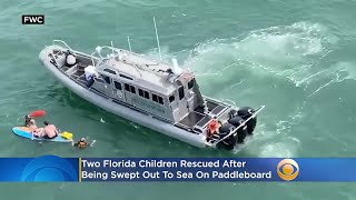 Two Florida Children Rescued After Being Swept Out To Sea On Paddleboard