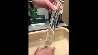 Molar Mass of a Gas - Filling Graduated Cylinder