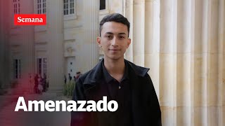 Joven que encaró a Petro lo amenazaron, piensa salir del país y pedir asilo | Semana noticias
