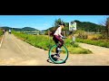 36인치 외발자전거 달성보 라이딩 unicycle