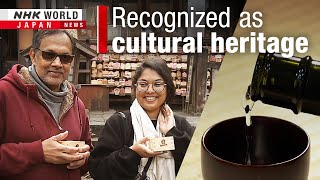 UNESCO honors Japan's sake-making expertiseーNHK WORLD-JAPAN NEWS