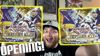 Yu-Gi-Oh! Cyberstorm Access DOUBLE Booster Box Opening