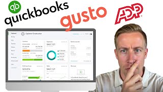 Best Payroll Service for Small Business? Quickbooks vs Gusto vs ADP Differences