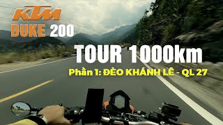 VLOG 1000km | PHẦN 2 | ĐÈO KHÁNH LÊ - MỘT TRONG NHỮNG ĐÈO NGUY HIỂM NHẤT VIỆT NAM || MOTO VLOG