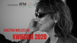 ❤ KWIECIEŃ to w kalendarzu @atmgrupasa na 2020 rok Grażyna Wolszczak! ❤