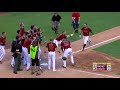 descalso belts walk off homer into the pool