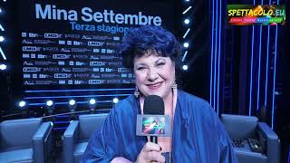 Marisa Laurito, intervista Mina Settembre 3