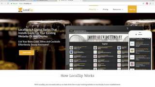 Add LocalSip Taplist in to a Wix Website