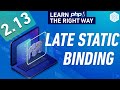 What Is Late Static Binding & How It Works In PHP - Full PHP 8 Tutorial
