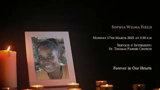 In Loving Memory of Sophia Field - Obituary