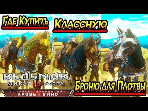 Гайд The Witcher 3: Кровь и Вино Где купить красивую броню для Плотвы