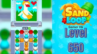 Sand loop level 650 Super Hard level Walkthrough Solution