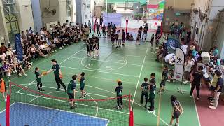 混合高小盃賽冠軍賽 - 九聖天 (3) vs (1) Malvern - 全港中小學學界閃避球新秀賽 2024-25_小學組