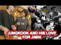 Jikook: 💕 JUNGKOOK LOVES JIMIN with ACTIONS 😭 JUNGKOOK's acts of LOVE towards JIMIN 💝