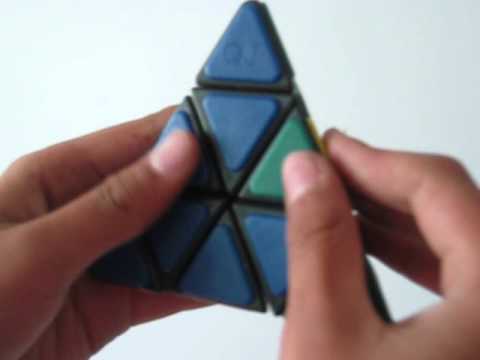 How To Solve The Pyramid Rubik S Cube Youtube