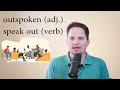 important vocabulary examples of outspoken speak out hold your tongue american pronunciation