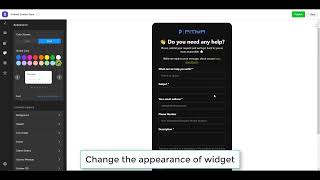 How to Create an HTML Contact Form Widget using Elfsight