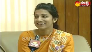 Exclusive Interview  With  Collector Amrapali || Nenu 'Shakthi' || Sakshi TV Special Campaign