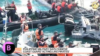 Philippines Says China Coast Guard Punctured Boats, Seized Guns