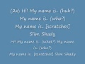 Download Eminem My Name Is lyrics mp3