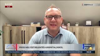 Friss helyzetjelentés Kárpátaljáról (2024-09-04) - HÍR TV