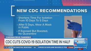 CDC cuts COVID-19 isolation time in half | Morning in America