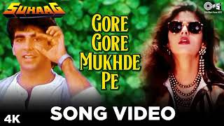 Gore Gore Mukhde Pe Kala Kala Chasma | Akshay Kumar & Nagma | Suhaag Movie | 90's Hit Songs 💞💯💞
