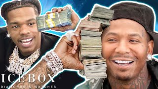 Moneybagg Yo Runs Into Lil Baby While Shopping For Jewelry!