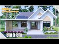 Small House Design | 9m x 9m House Design(3Bedrooms)