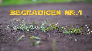 begradigen Nr.1|Rasen erneuern Teil 2