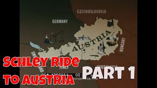 “SCHLEY RIDE TO AUSTRIA PART 1”  1960s TRAVELOGUE FILM  SALZBURG  VIENNA  XD50654